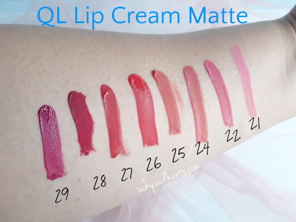 QL Cosmetic Lip Cream Matte uchy sudhanto's blog